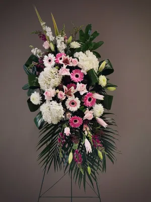 ES-8,realistic flower bouquet 