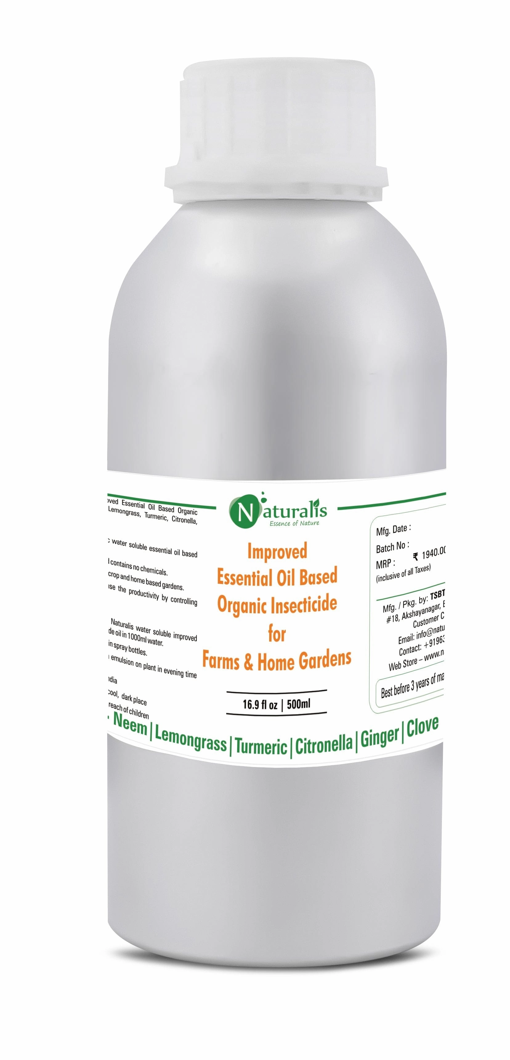 Essential Oil Based Organic Insecticide