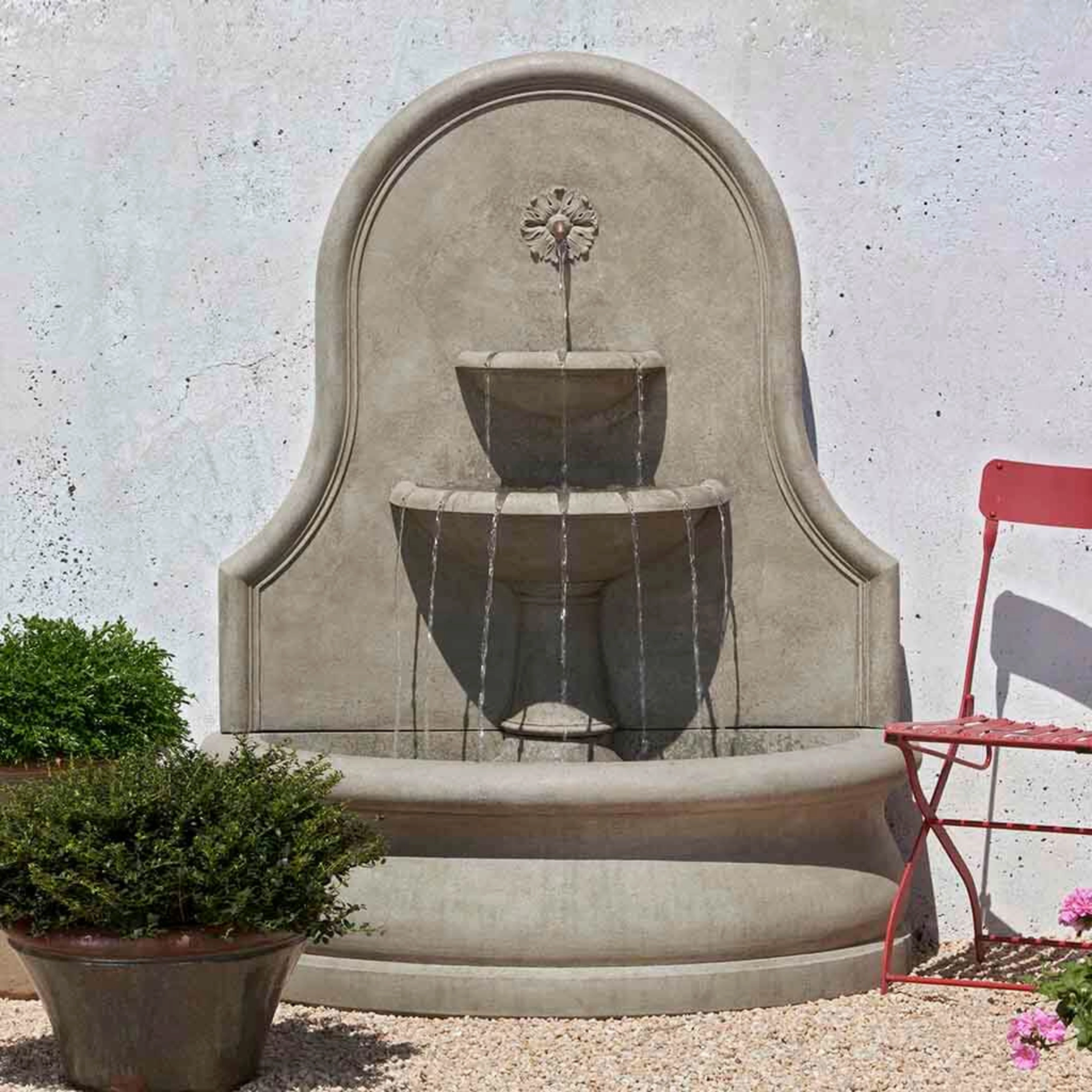Estancia Wall Fountain,planting accessories kit