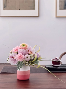 Eternal Pink,funeral flower decor