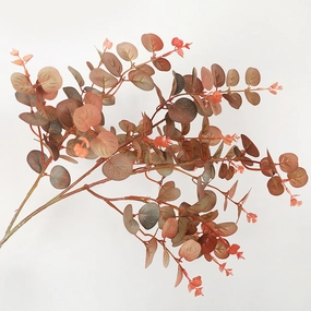 Eucalyptus Artificial Greenery 70cm Brown EUCALYPTUS0005,dried artificial flower