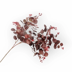 Eucalyptus Artificial Greenery 70cm Burgundy EUCALYPTUS0006,dried artificial flower