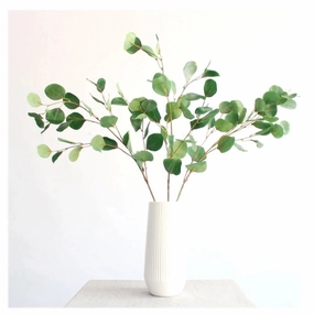 Eucalyptus Artificial Greenery 90cm Stem Green EUCALYPTUS012,dried artificial flower