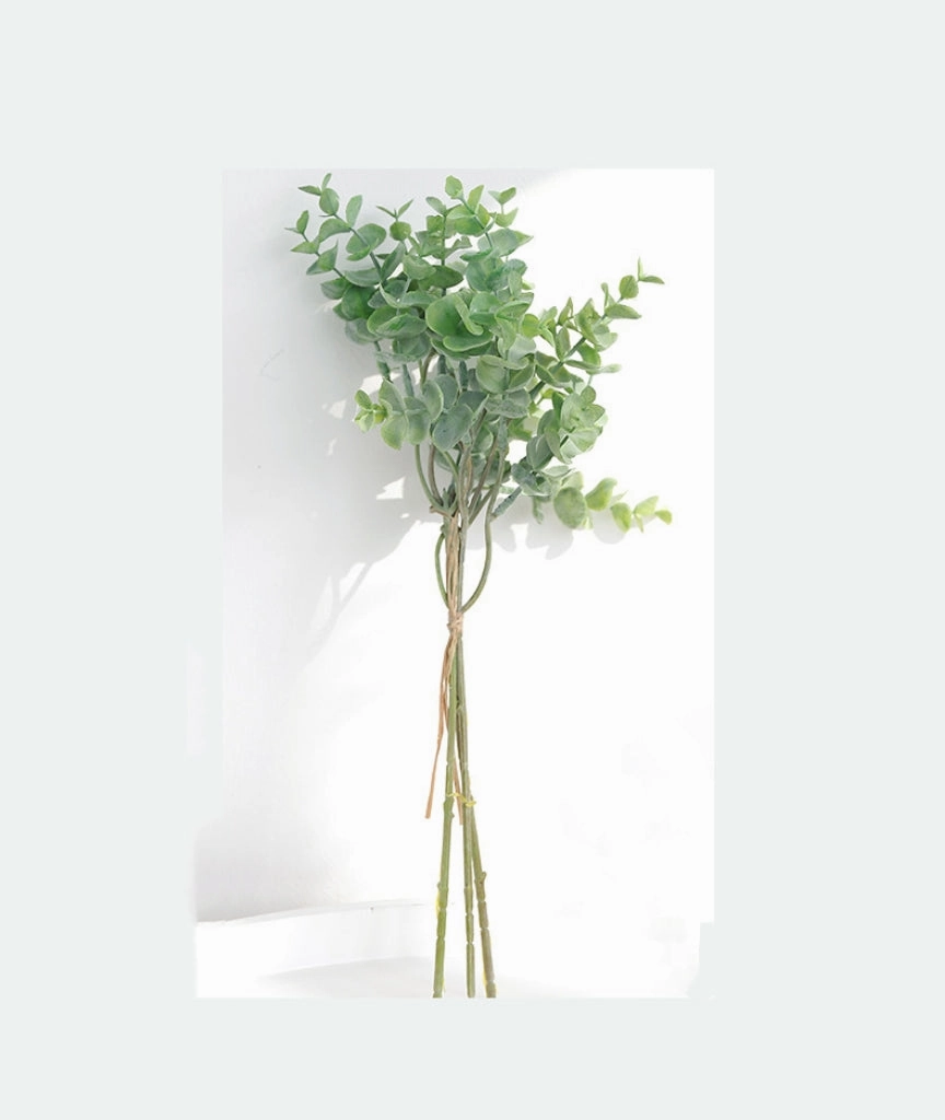 Eucalyptus Artificial Greenery Heart-Shape Leave 34cm Stem EUCALYPTUS01-03