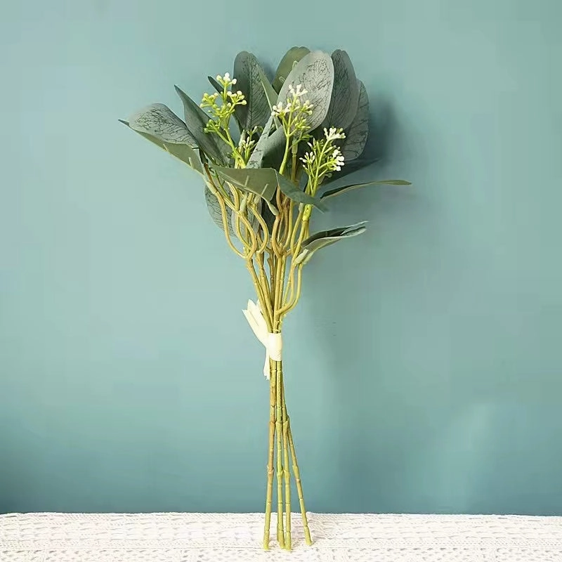 Eucalyptus Artificial Silk Greenery 37cm Bunch EUCALYPTUS010