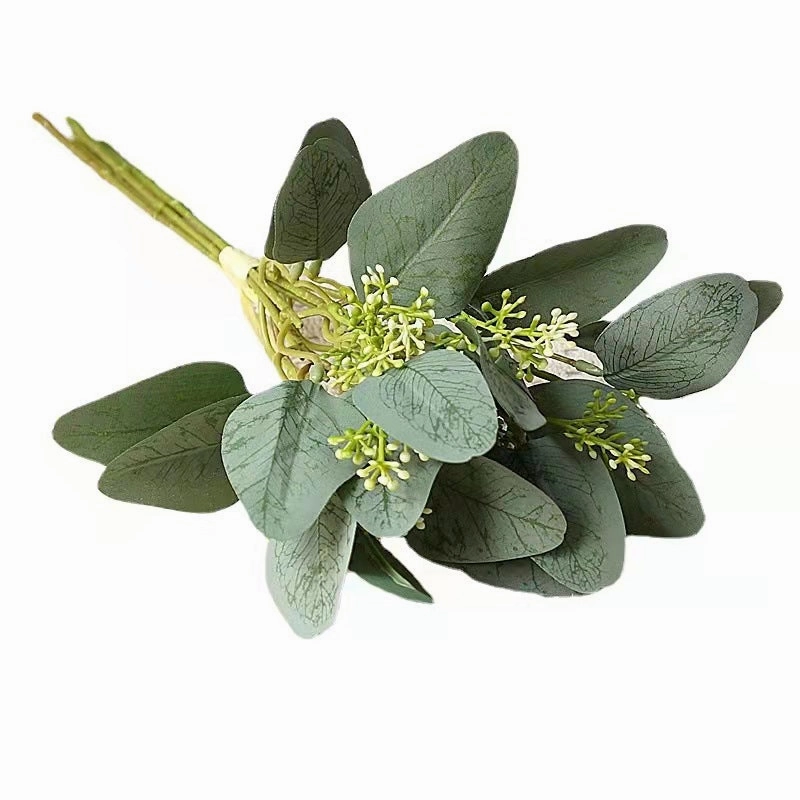 Eucalyptus Artificial Silk Greenery 37cm Bunch EUCALYPTUS010