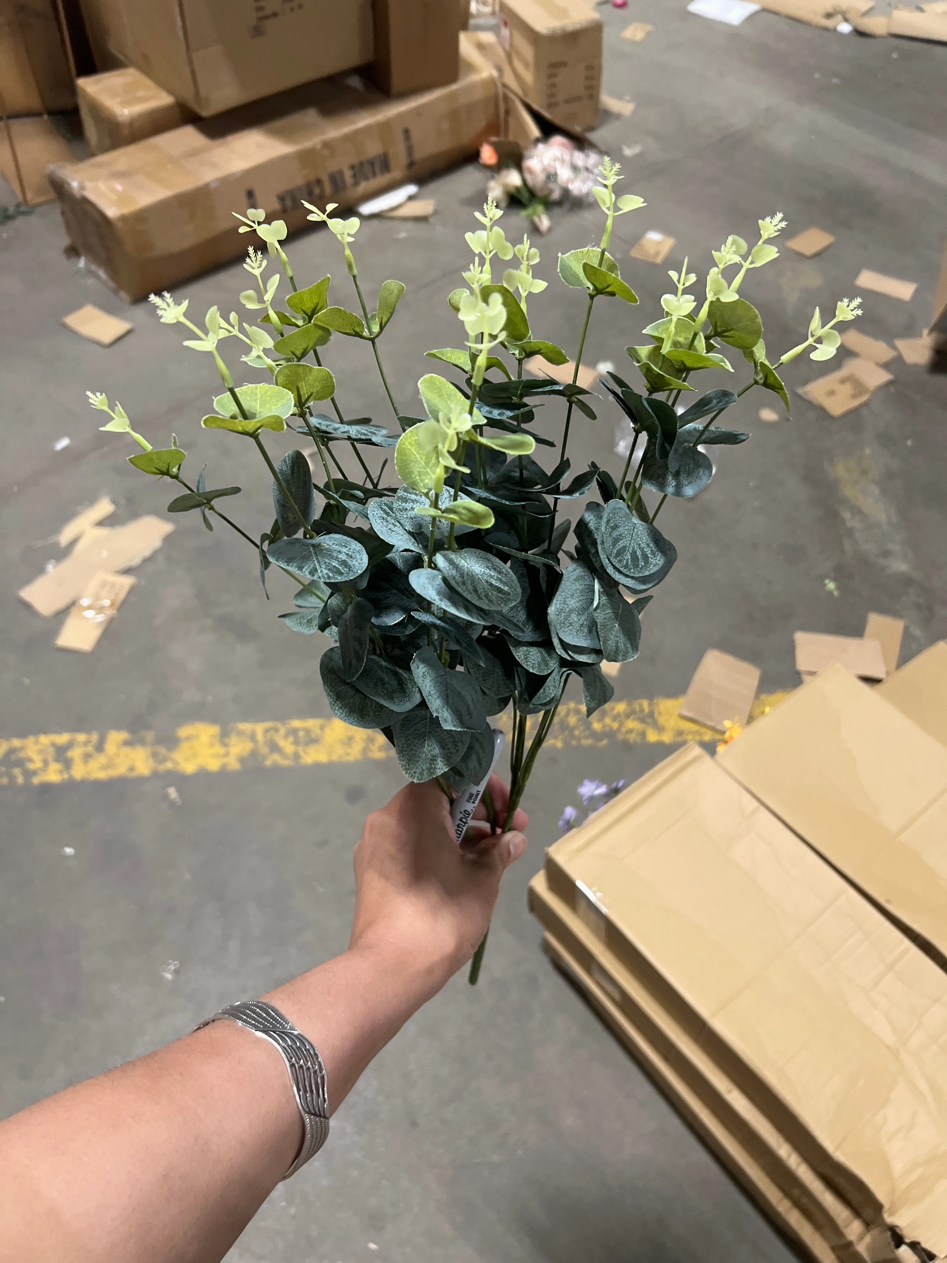 Eucalyptus leaf for Wedding home decor (Baby Blue) 1910270787