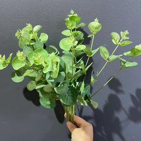 Eucalyptus leaf for Wedding home decor (Green)  EUC1 artificial flower bouquet  