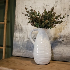 Eucalyptus Sprig 33cm,dried artificial flower