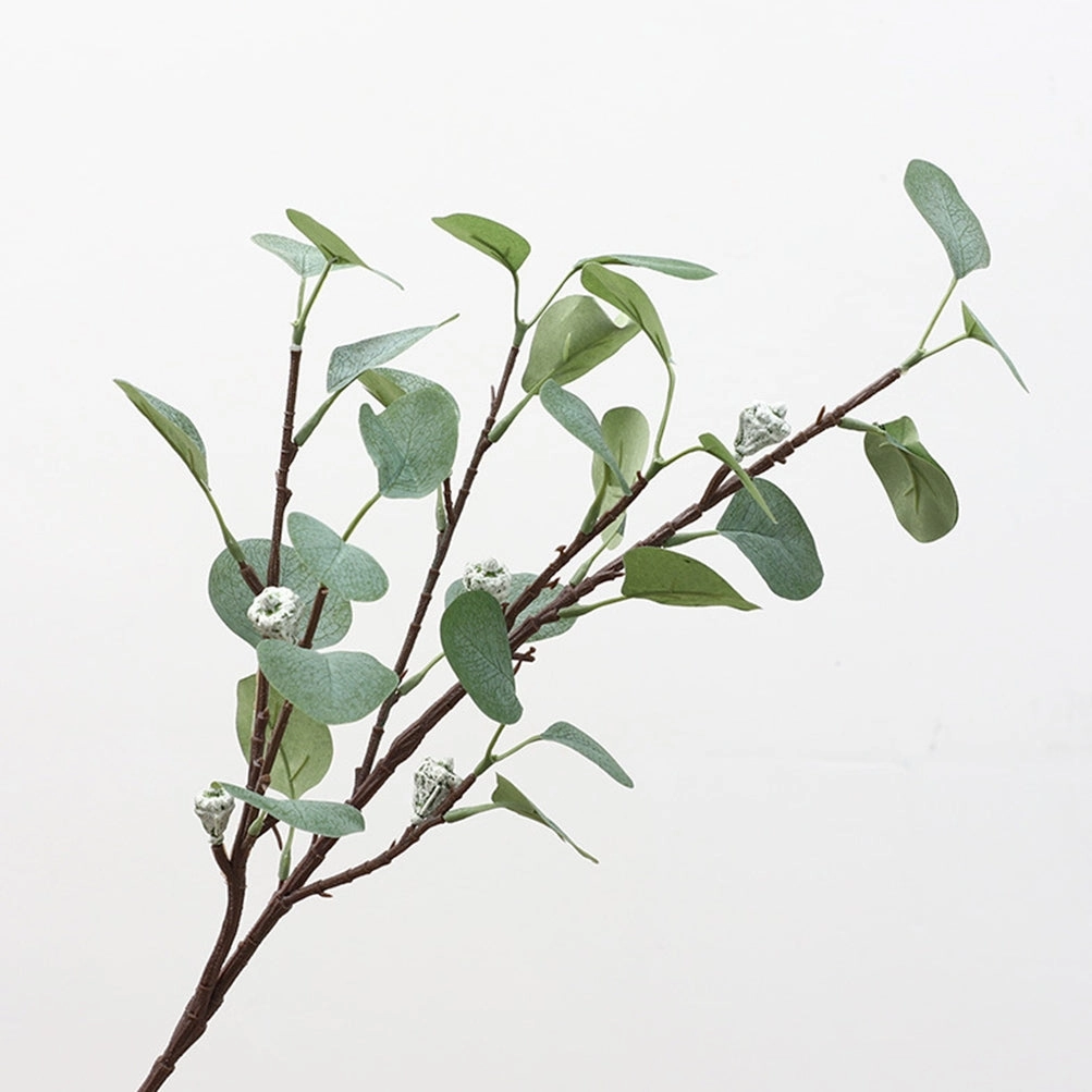 Eucalyptus with Fruit Artificial Greenery 66cm Stem EUCALYPTUS0001,dried artificial flower