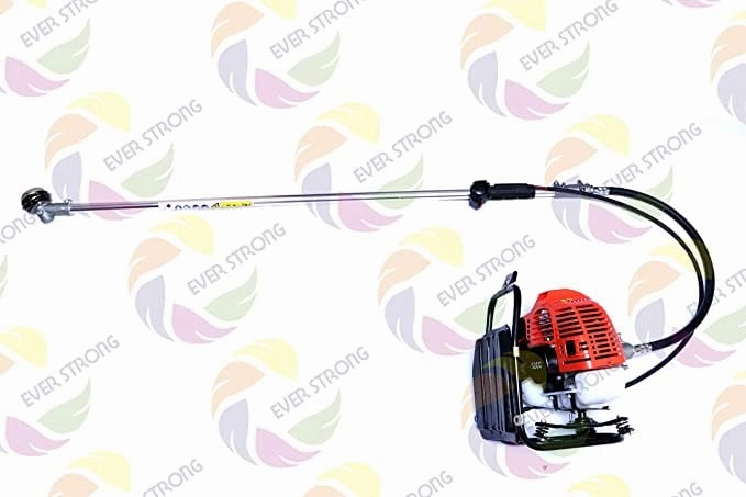 Everstrong Heavy Duty 52CC/1900W Engine Backpack Brush Cutter with Attachments (Petrol & 2T Oil Powered)