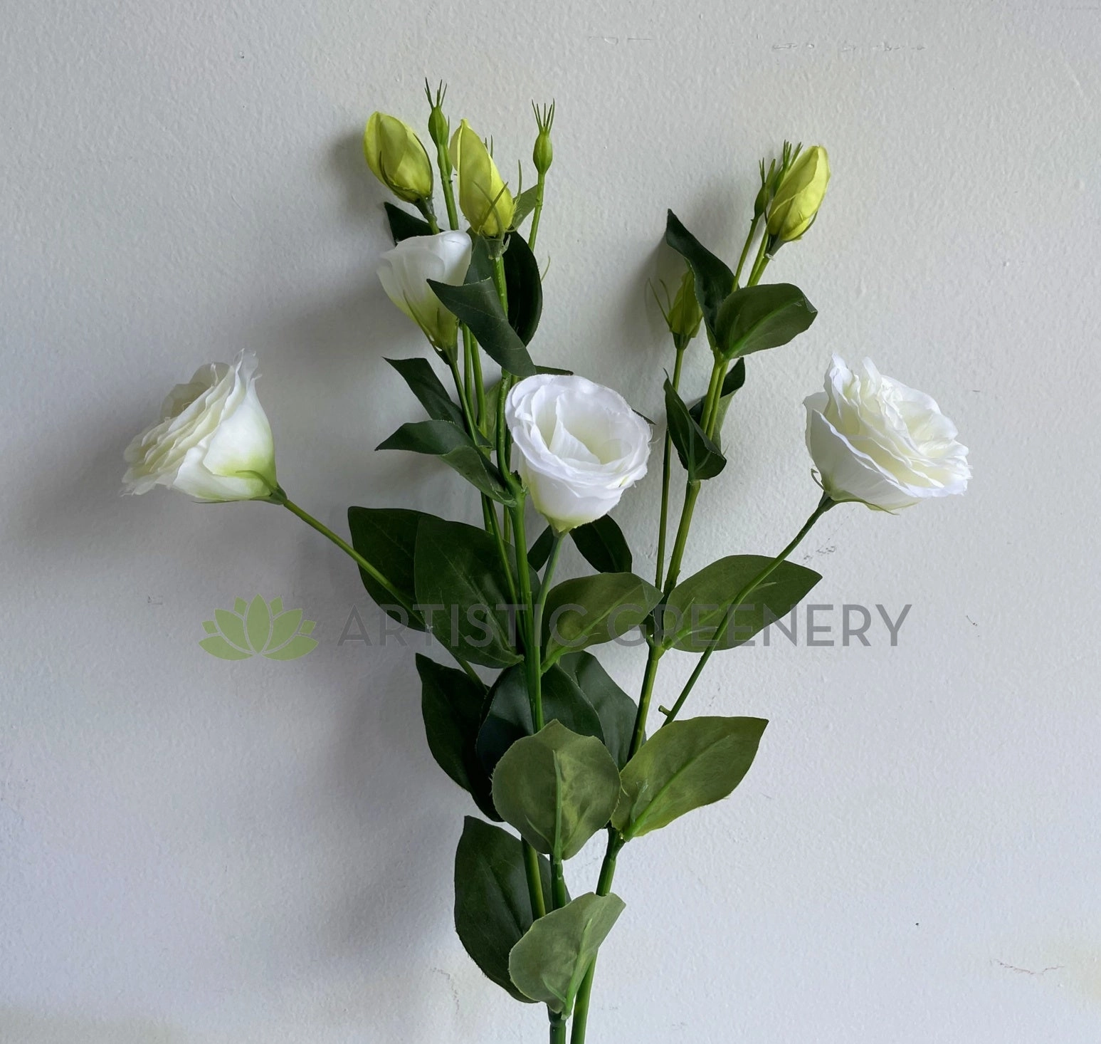 F0087L Lisianthus Spray 76cm White