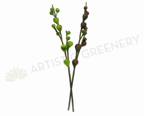 F0129 Fig Sprig 78cm Green / Purple,artificial flower bouquet 