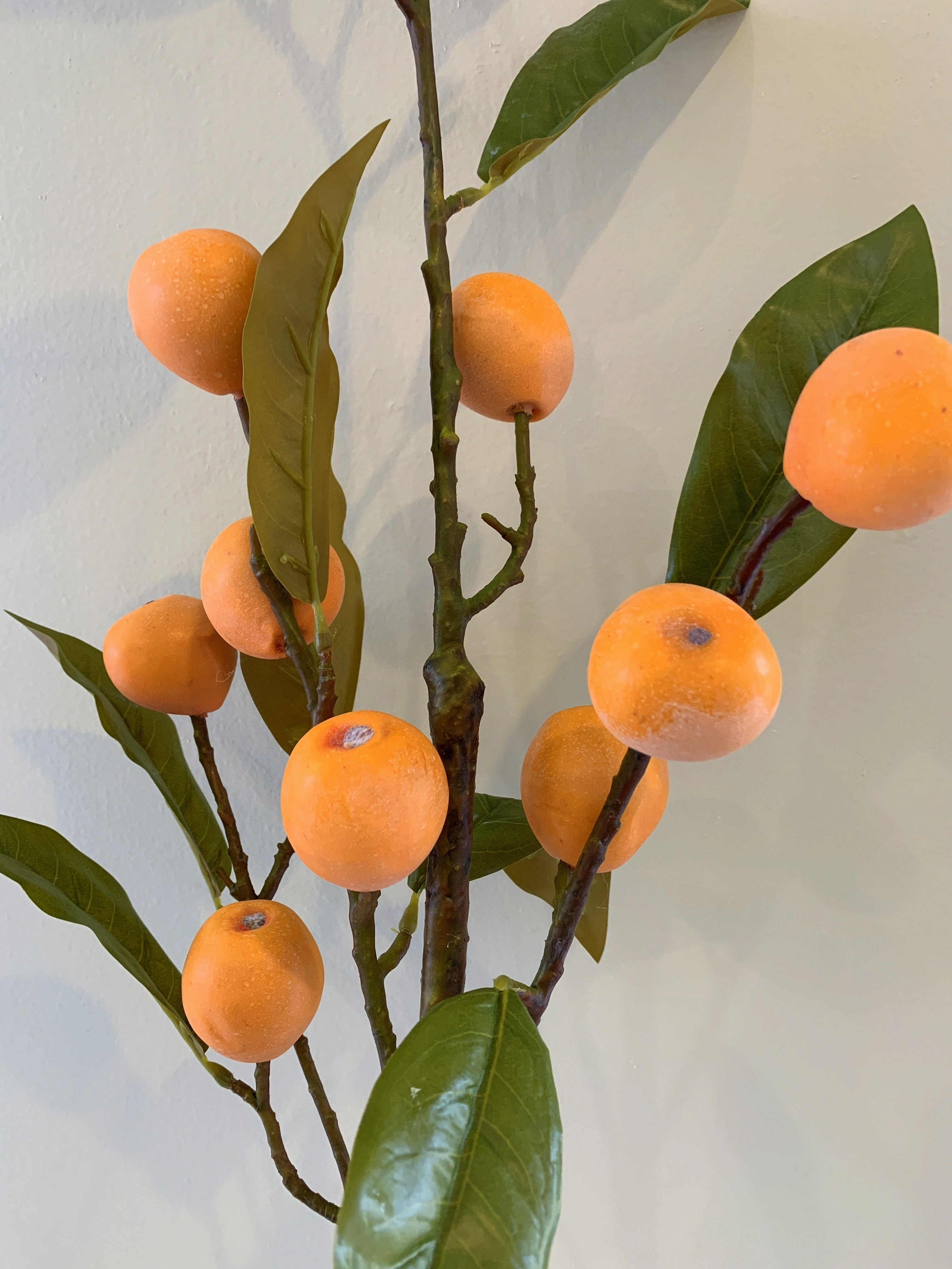 F0276 Artificial Loquat Spray 112cm