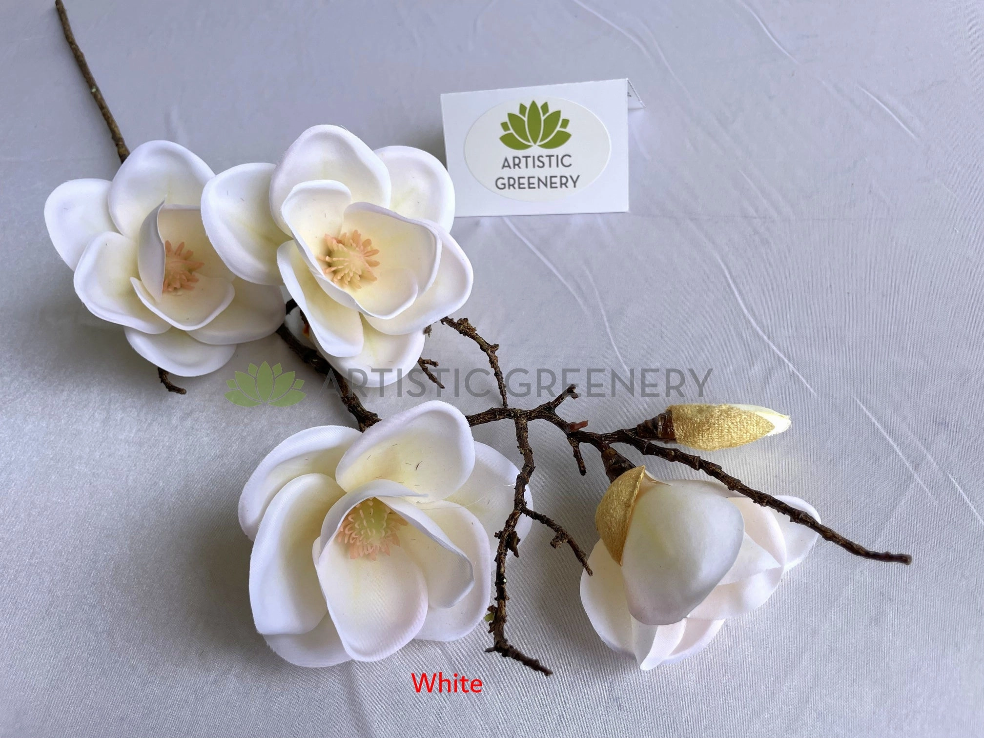 F0309S Magnolia Spray (Small) 81cm Pink / White