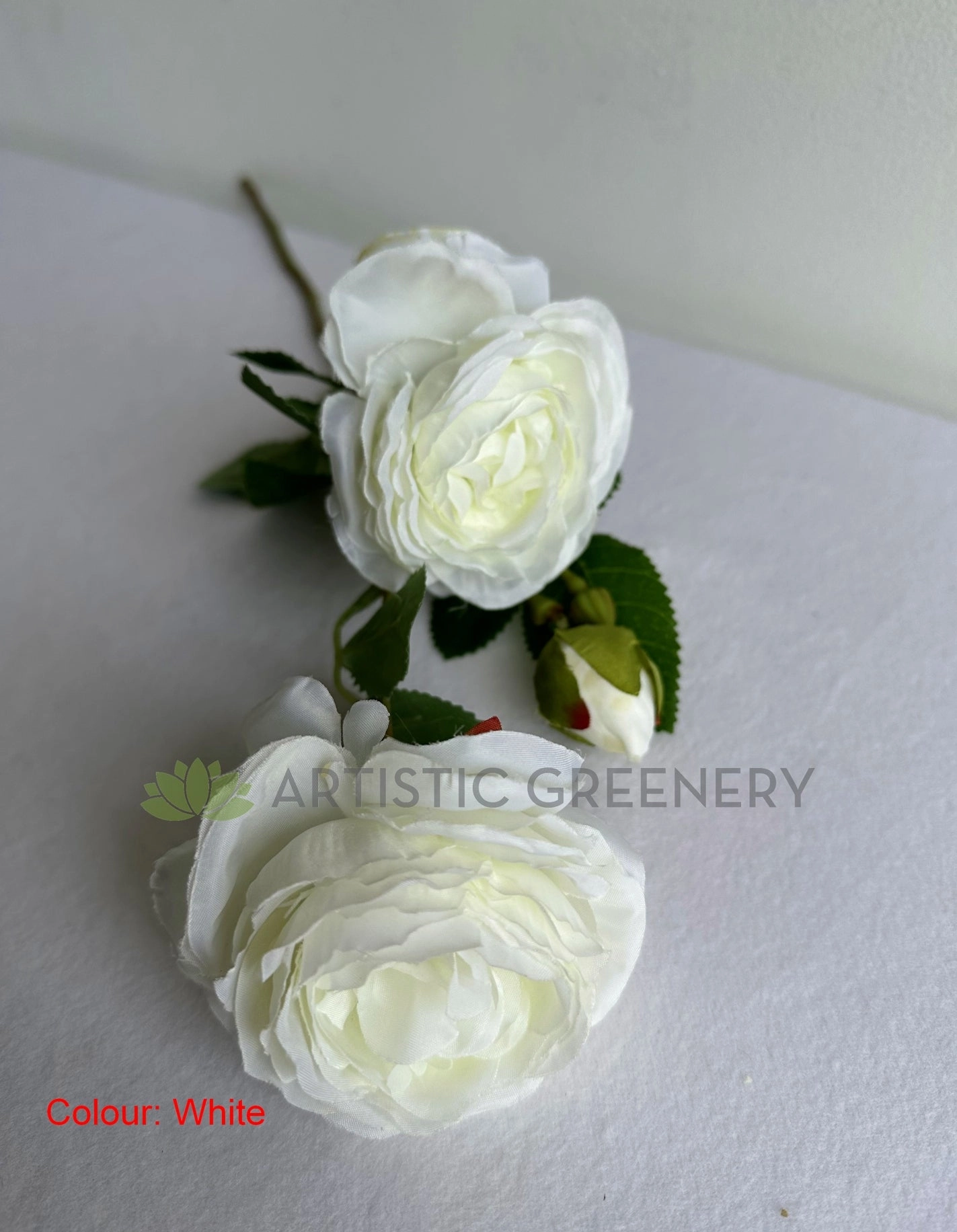 F0375L Ranunculus Spray 55cm Available in 4 Colours