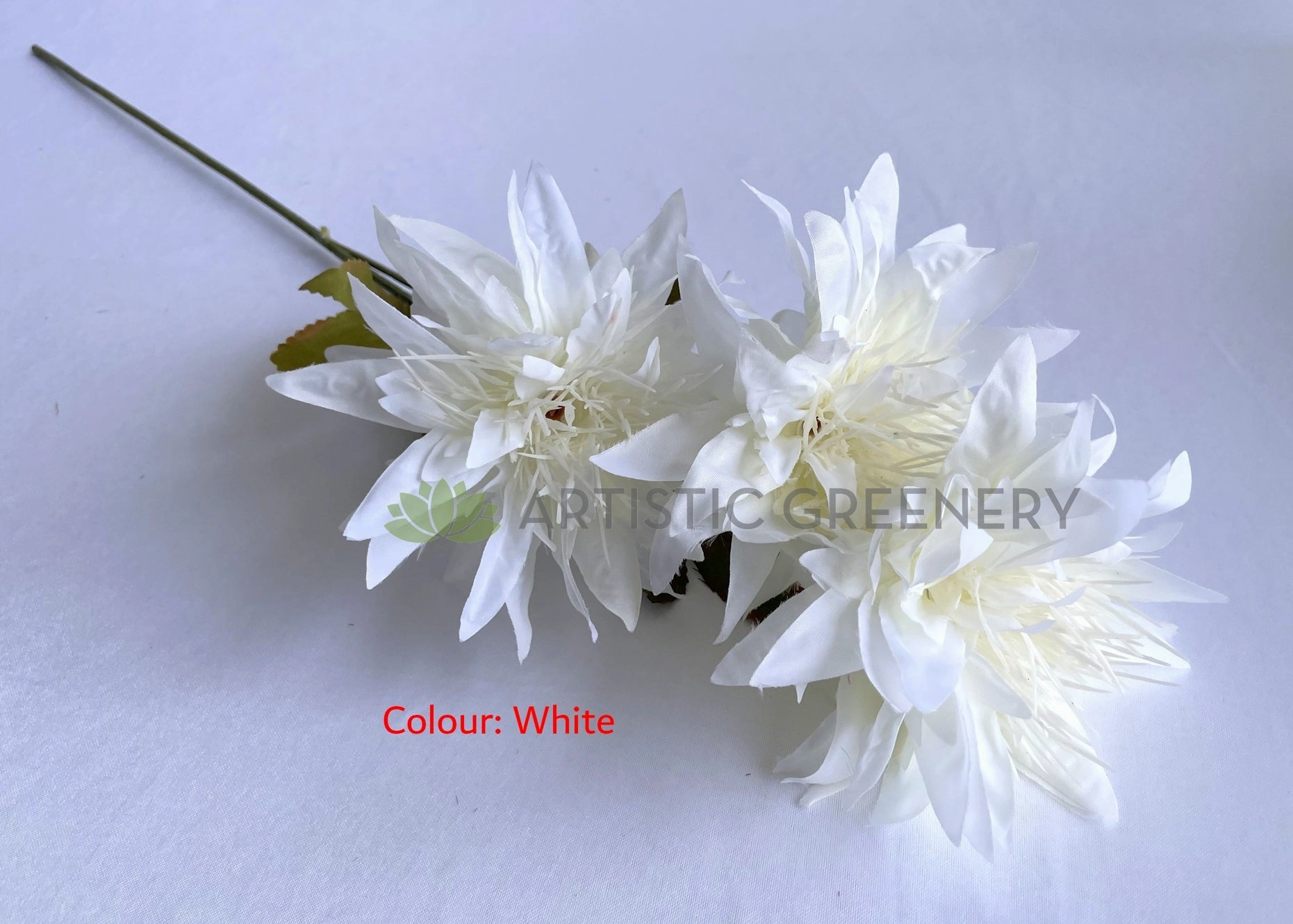 F0403 French Chrysanthemum Spray 67cm 6 Colours
