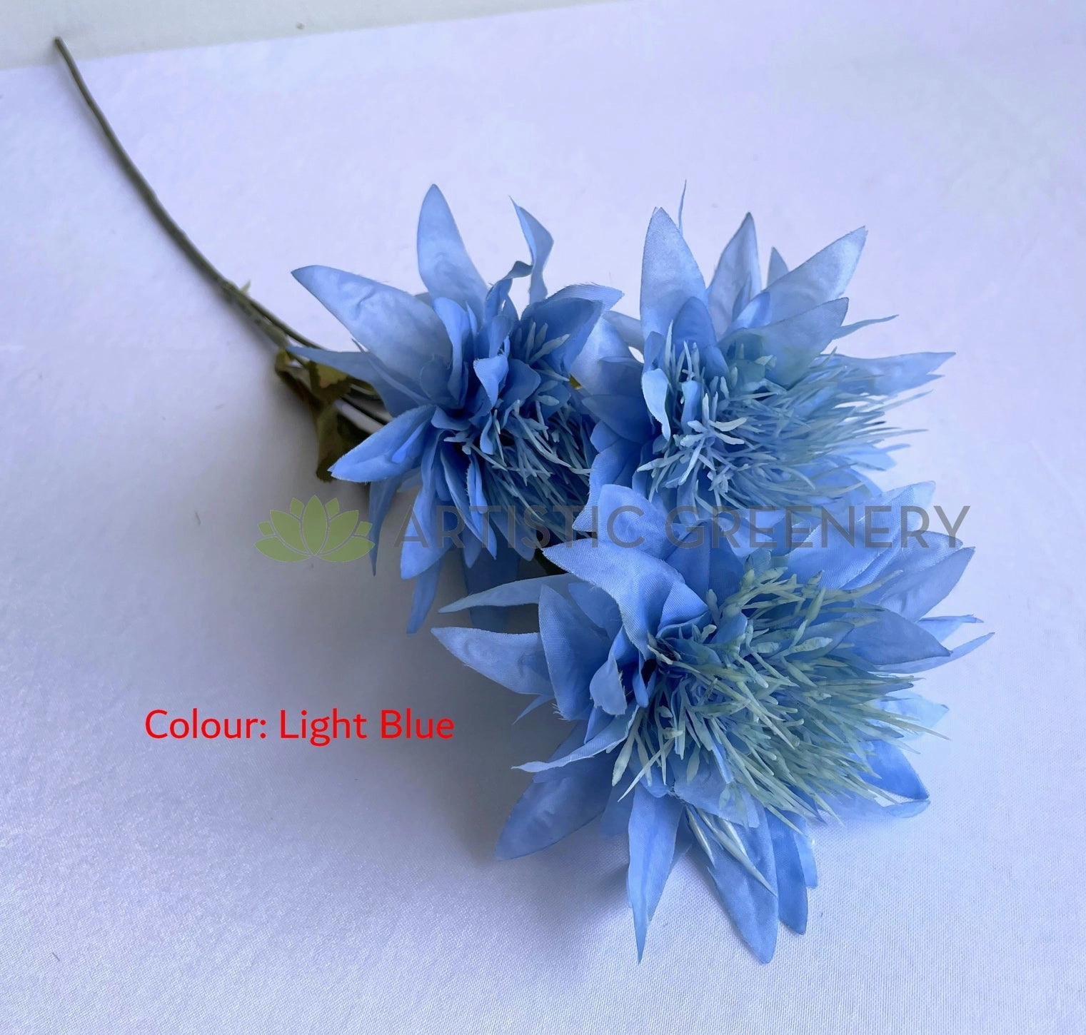 F0403 French Chrysanthemum Spray 67cm 6 Colours