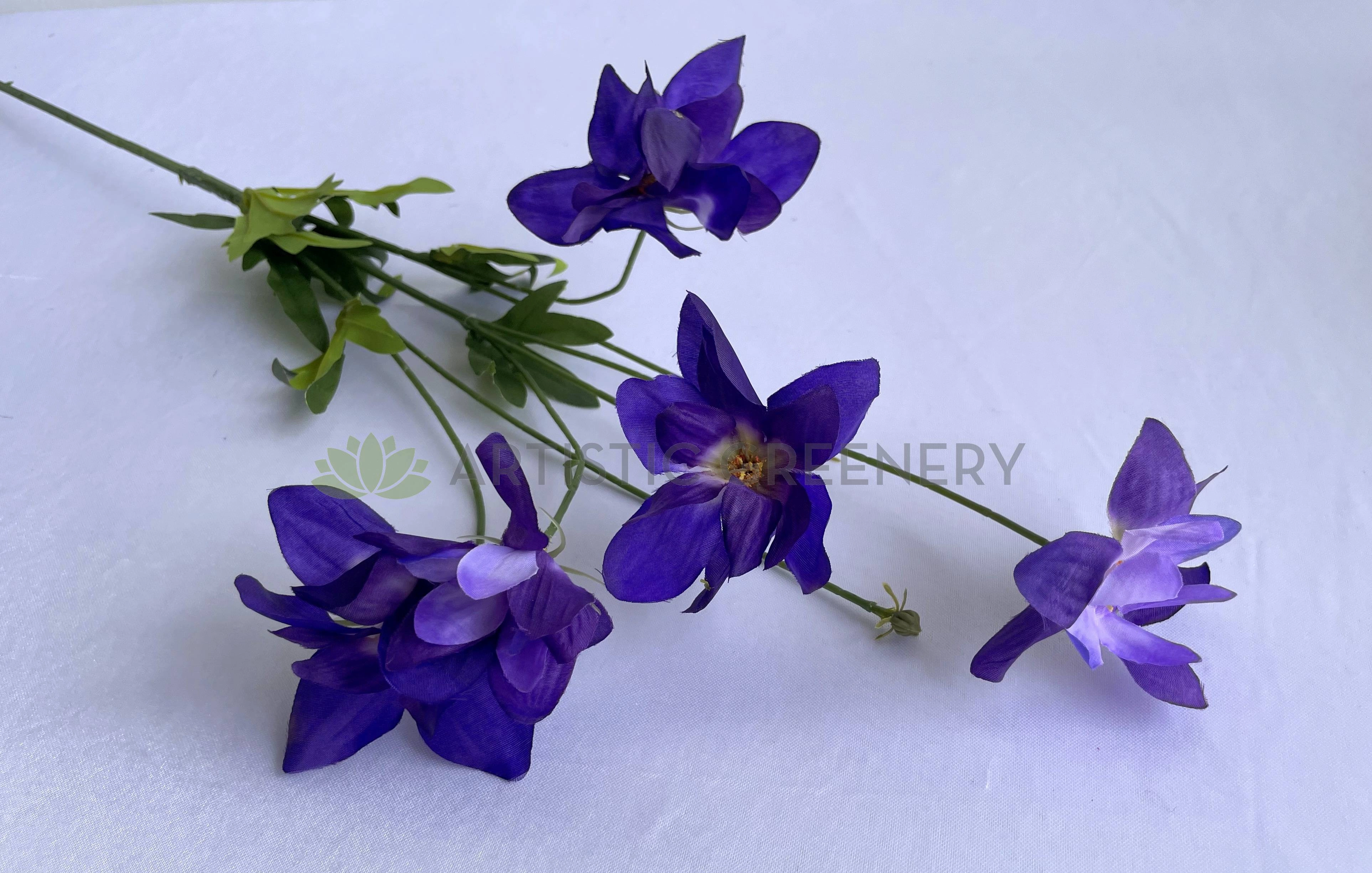 F0408 Alpine Columbine 80cm Purple