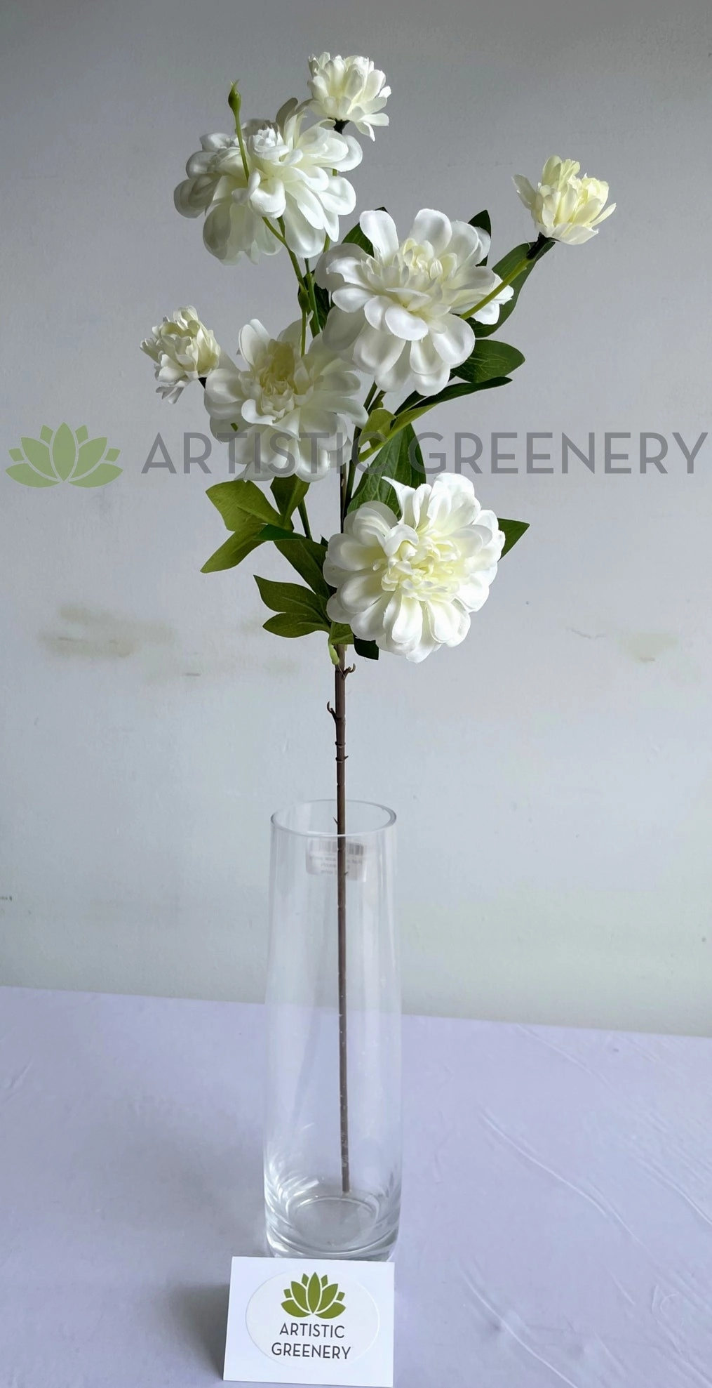 F0418 White Jasmine Flower 69cm