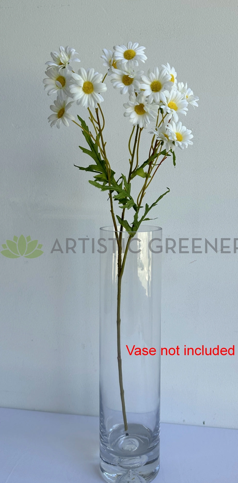 F0451 White Daisy Spray 62cm