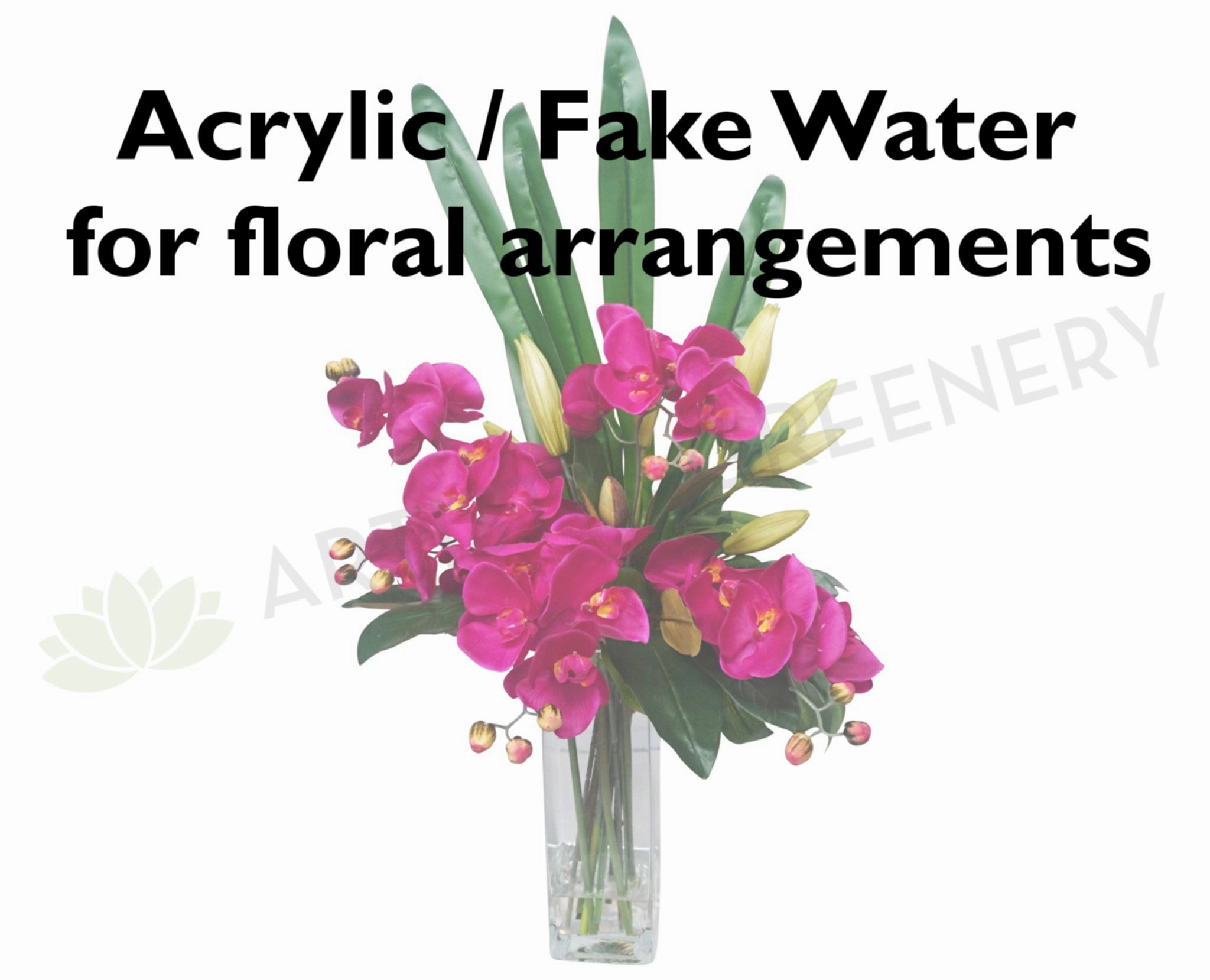 FAKEWATER - Acrylic Water / Fake Water / Water Resin 400ml (DIY),garden field mower