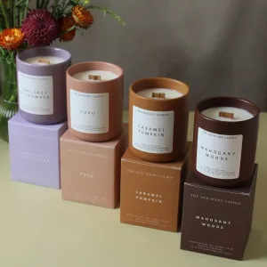 FALL COLLECTION CANDLE,faux bloom stem 