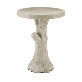 Faux Bois Medium Concrete Bird Bath,planting accessories kit