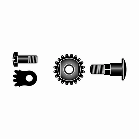 Felco #6-90 Bolt & Nut Set,potted plant decor