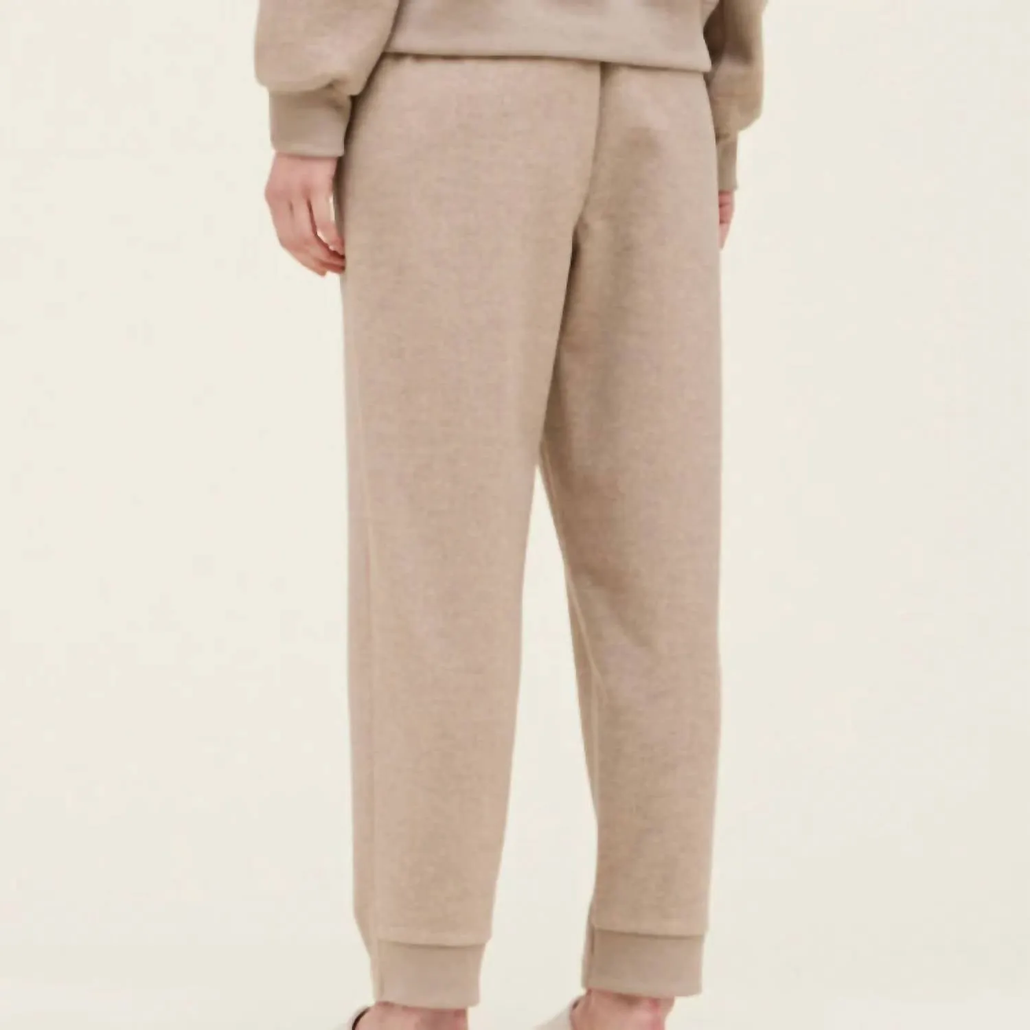 Filzhose in Beige