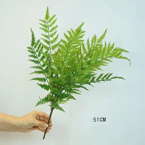 Fern Artificial Greenery 51cm Bunch FERN001,dried artificial flower