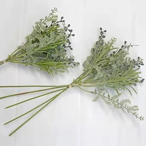 Fern Artificial Greenery Small Bunch 34cm FERN004,dried artificial flower