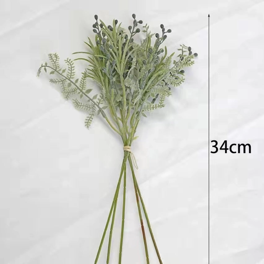 Fern Artificial Greenery Small Bunch 34cm FERN004