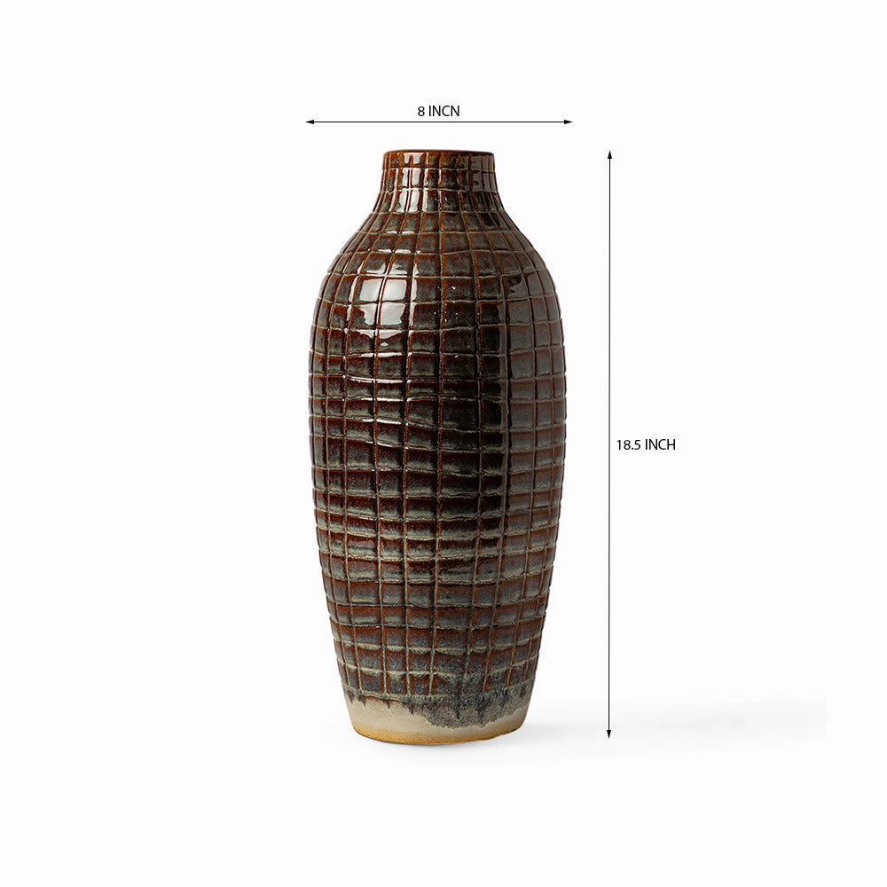 Fern Fantasy Ceramic Vase