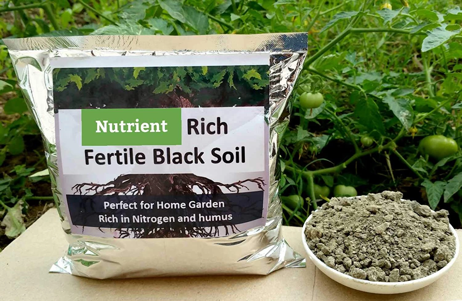 Fertile Nutrient Rich Black Soil and Dried Cow Manure (2.5 Kg   2 Kg) With Free Seeds