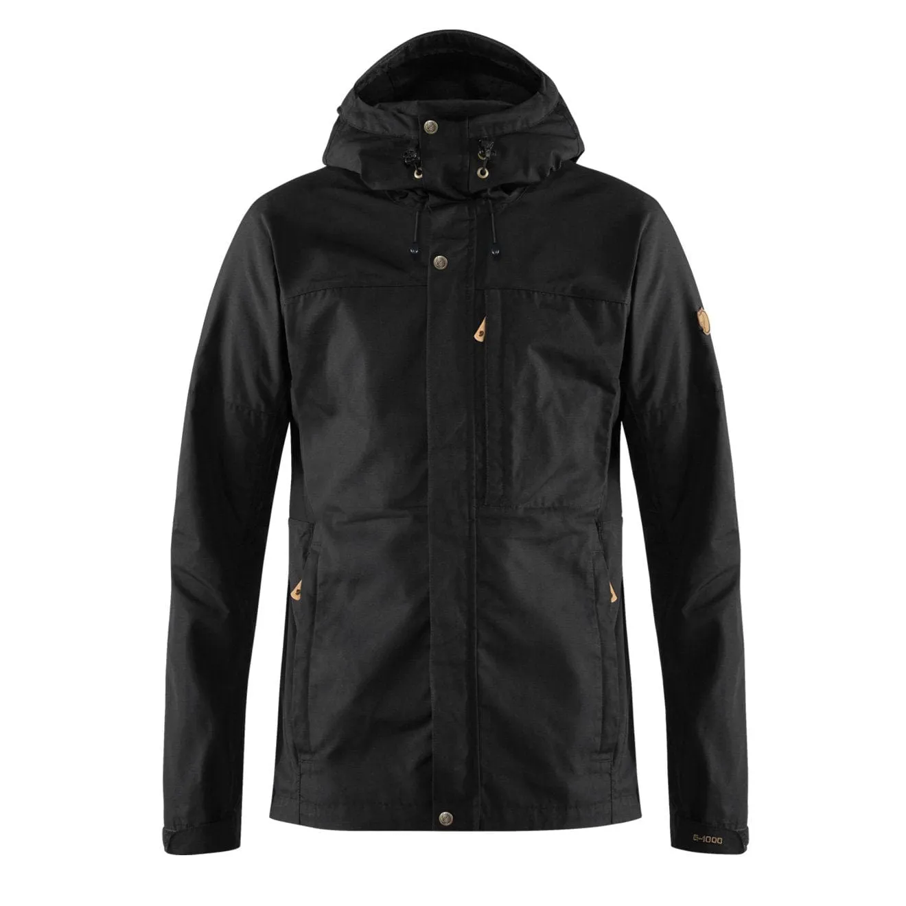 Fjallraven Kaipak Jacke Schwarz