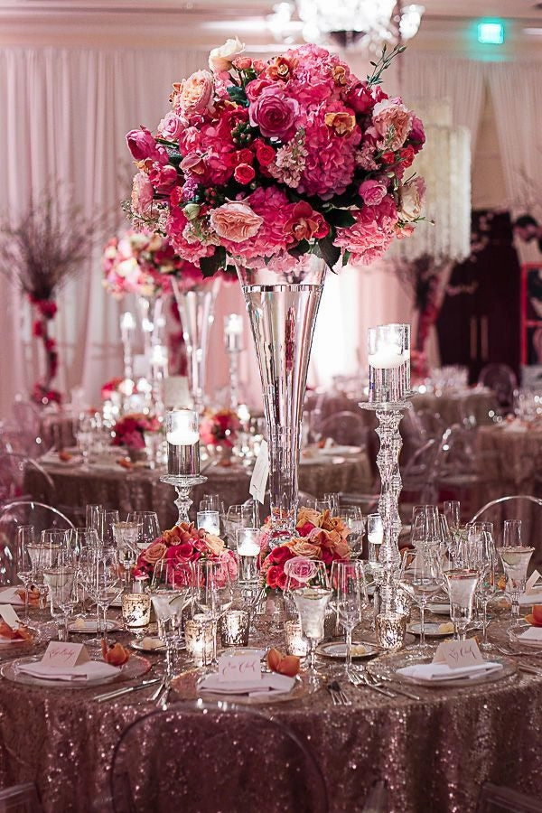 Floor Vase 40" Reversible Clarinet Vase V3761 Tall Vase XD2072,aesthetic flower vase