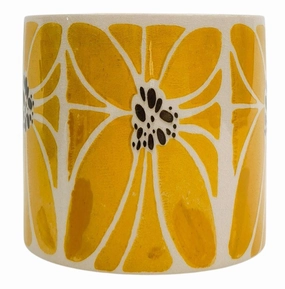 Florence Planter Yellow,terracotta plant pot
