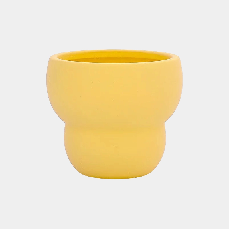 Flower Bud Ceramic Potted Planter