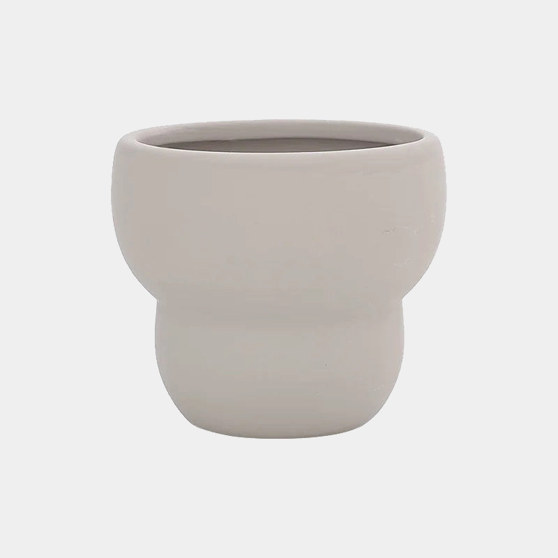 Flower Bud Ceramic Potted Planter