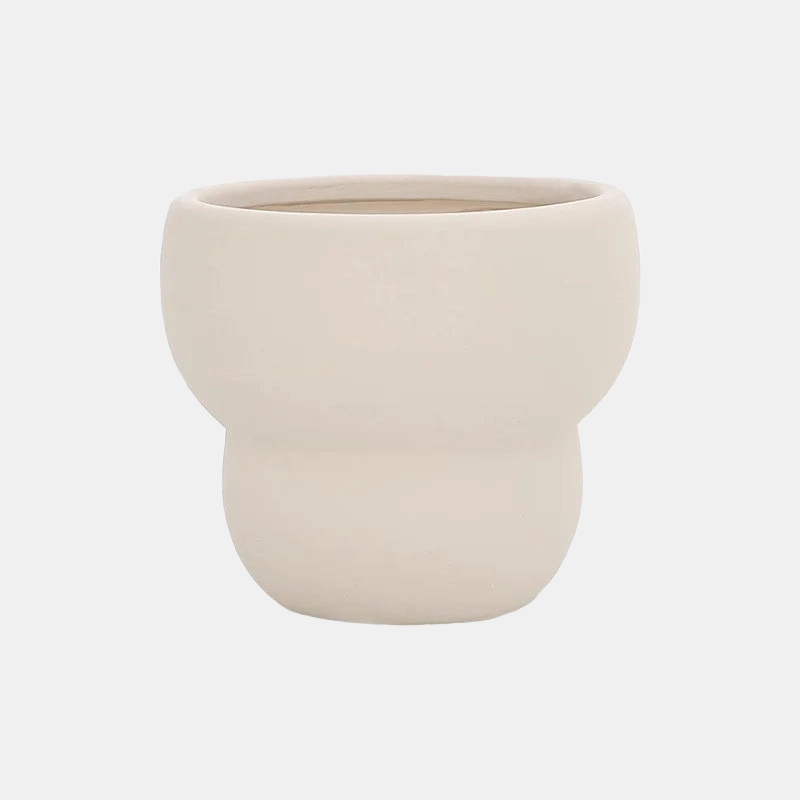 Flower Bud Ceramic Potted Planter