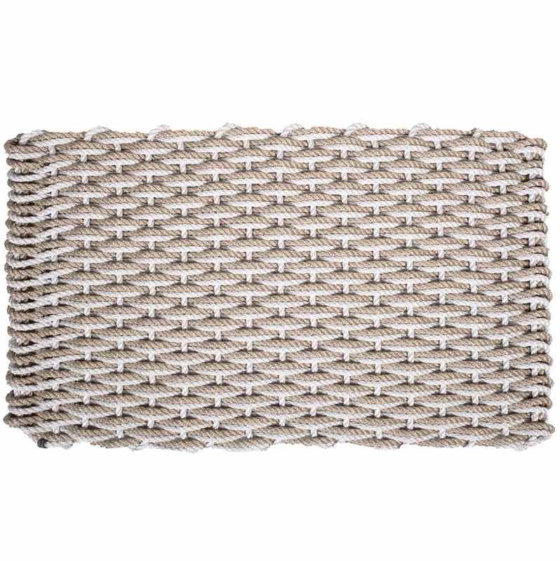 Fog Grey and Sand Rope Doormat,garden field mower