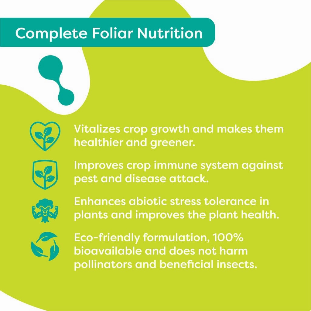 Foliar Liquid Fertilizer- Primary, Secondary & Micro nutrients