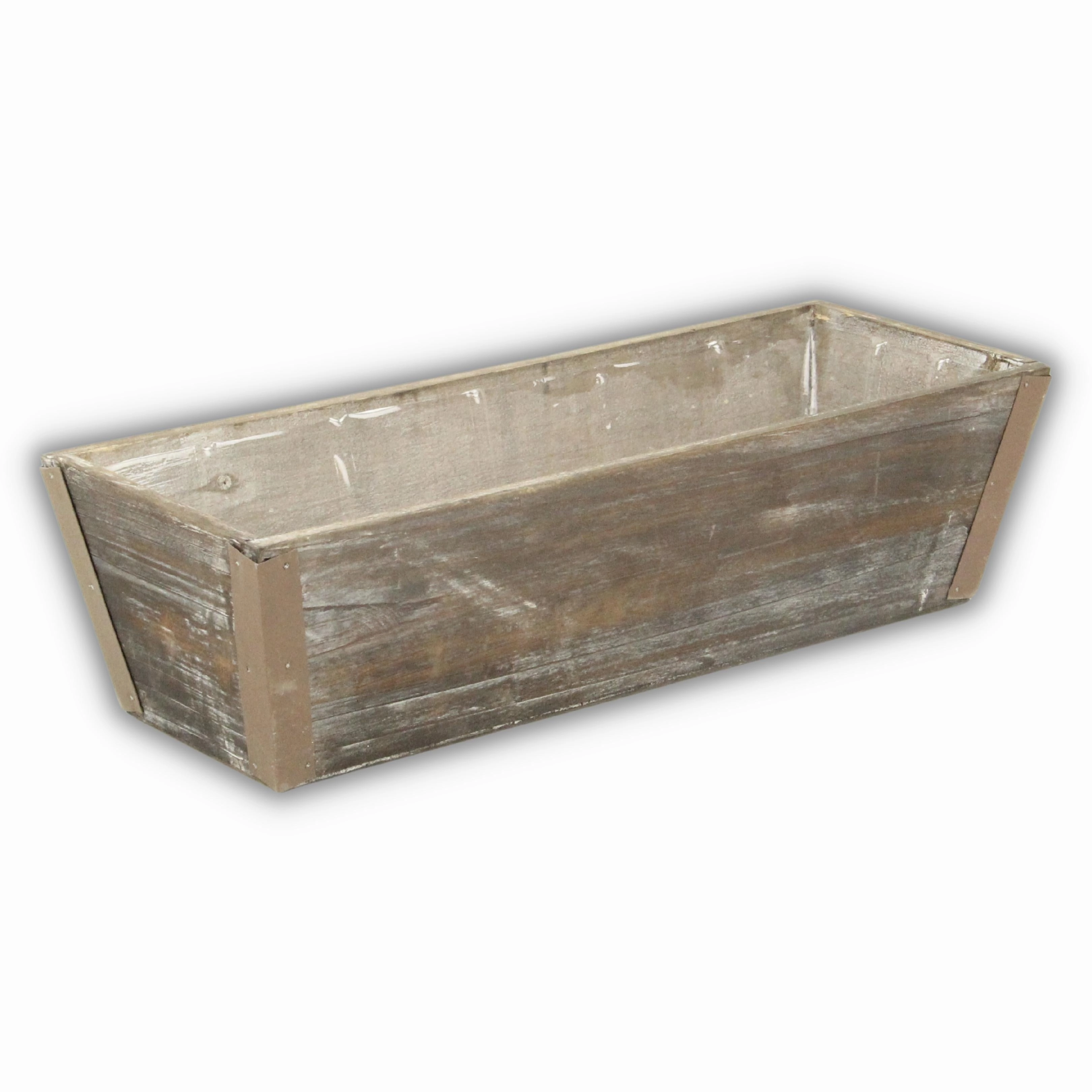 FP-3504-14 - Ruston Brown Planter,flowerpot set decor