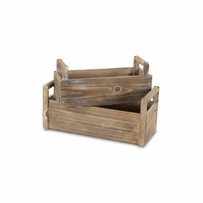 FP-3506-2 - Darci Ledge Platners,flowerpot set decor