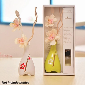 Fragrance DIY Exquisite Purifying Air,hand-painted ceramic vase