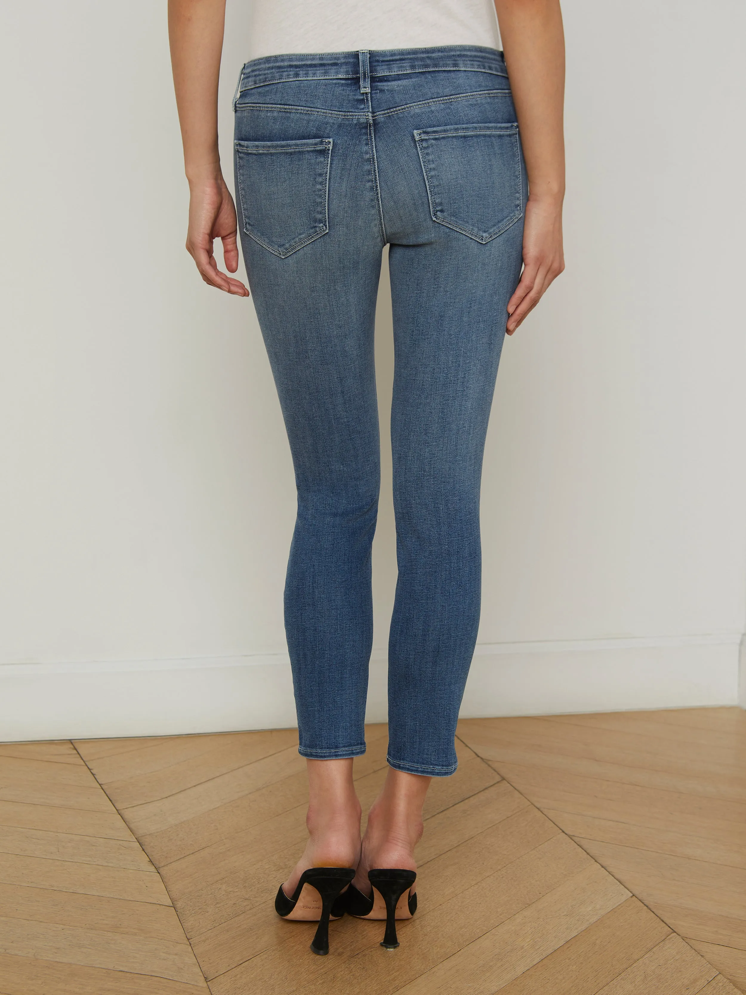 Frankie Low-Rise Skinny Jeans