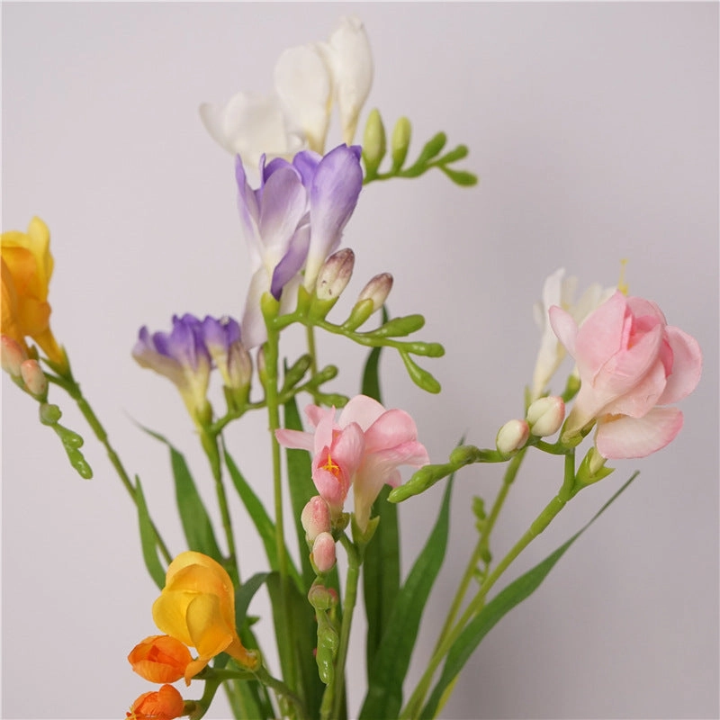 Freesia Artificial Silk Flower 70cm Pink FREESIA002