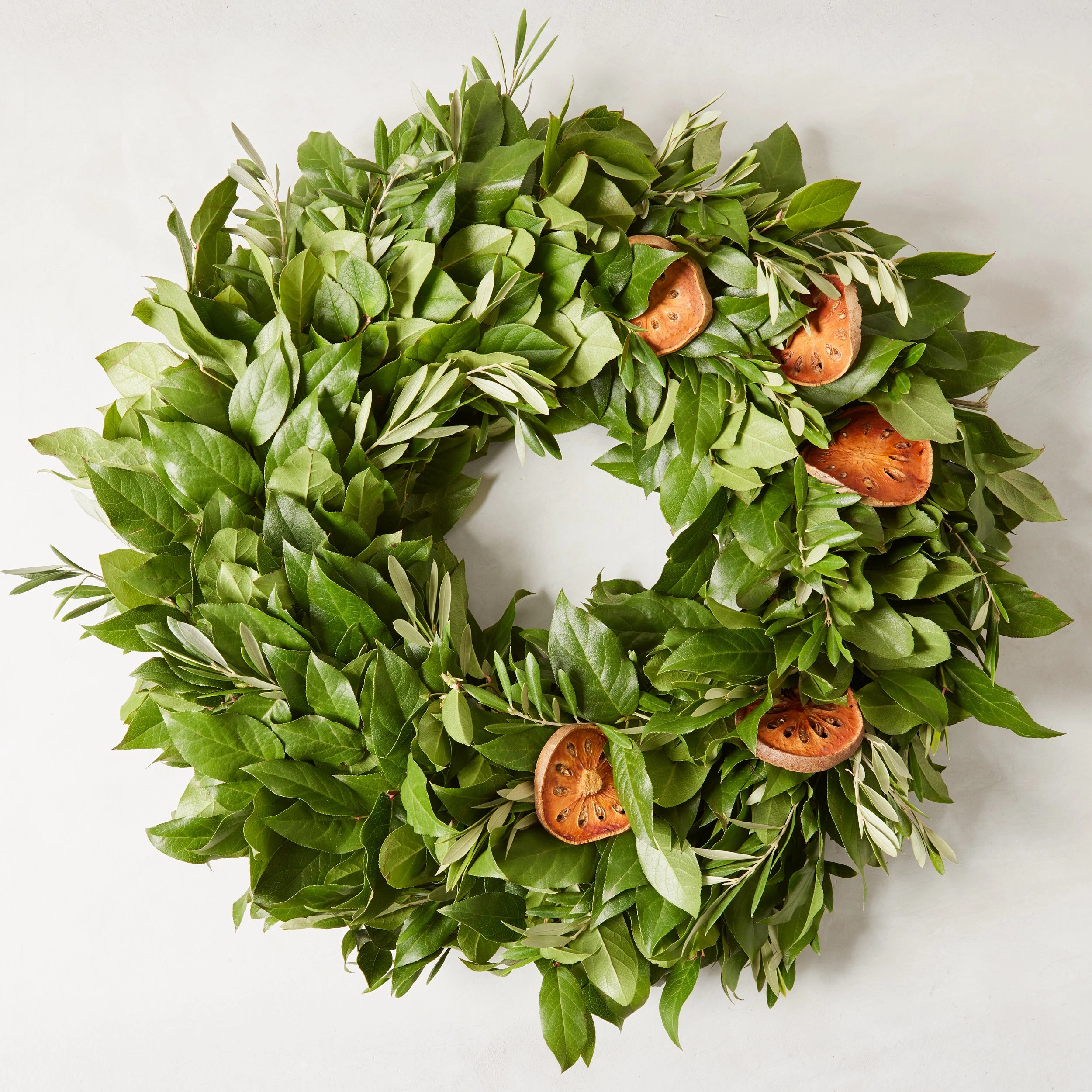 Fresh Citrus Sunrise Wreath,garden field mower