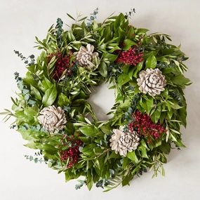 Fresh Eucalyptus Rain Wreath,garden field mower
